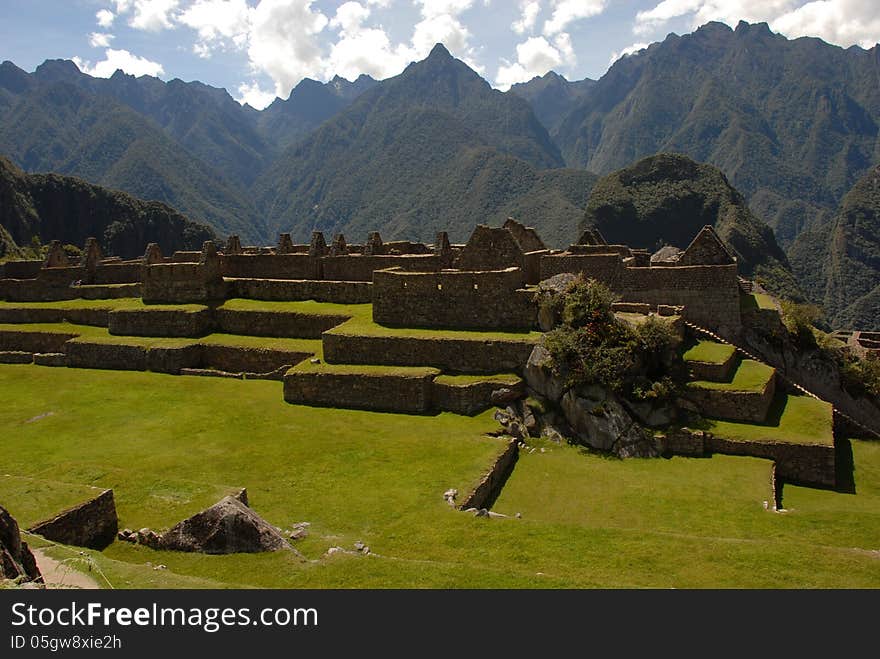 Machu Picchu Farming Terraces