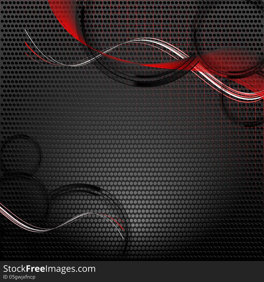 Abstract Vector Background With Copy Space