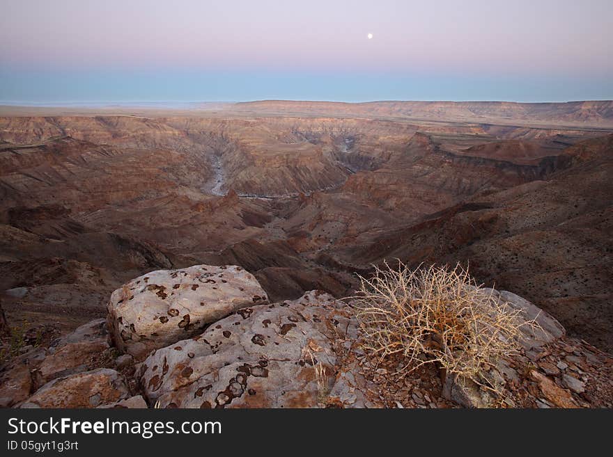 Fish River Canyon Early Morning View