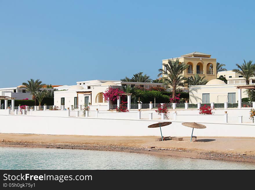 Beautiful bungalow on the water. Beautiful bungalow on the water