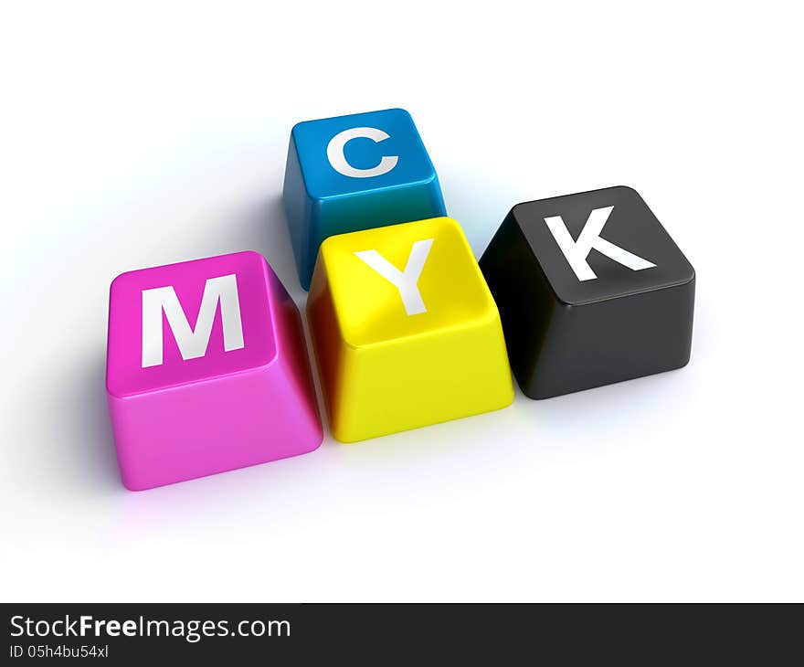 Cmyk keys