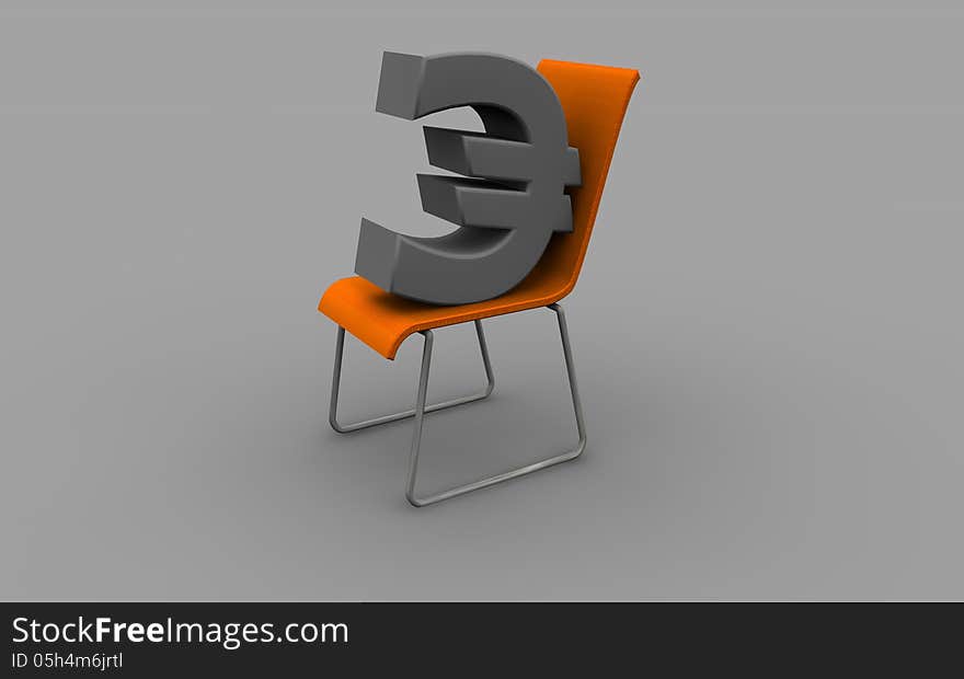 Euro Symbol Reposing