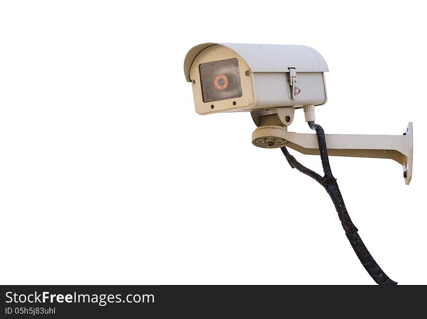 Cctv Security Camera System Isolated