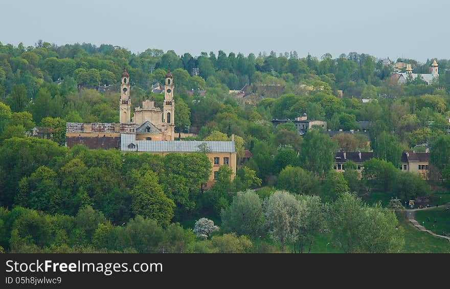 Lithuania. Vilnius. Church Of Ascention