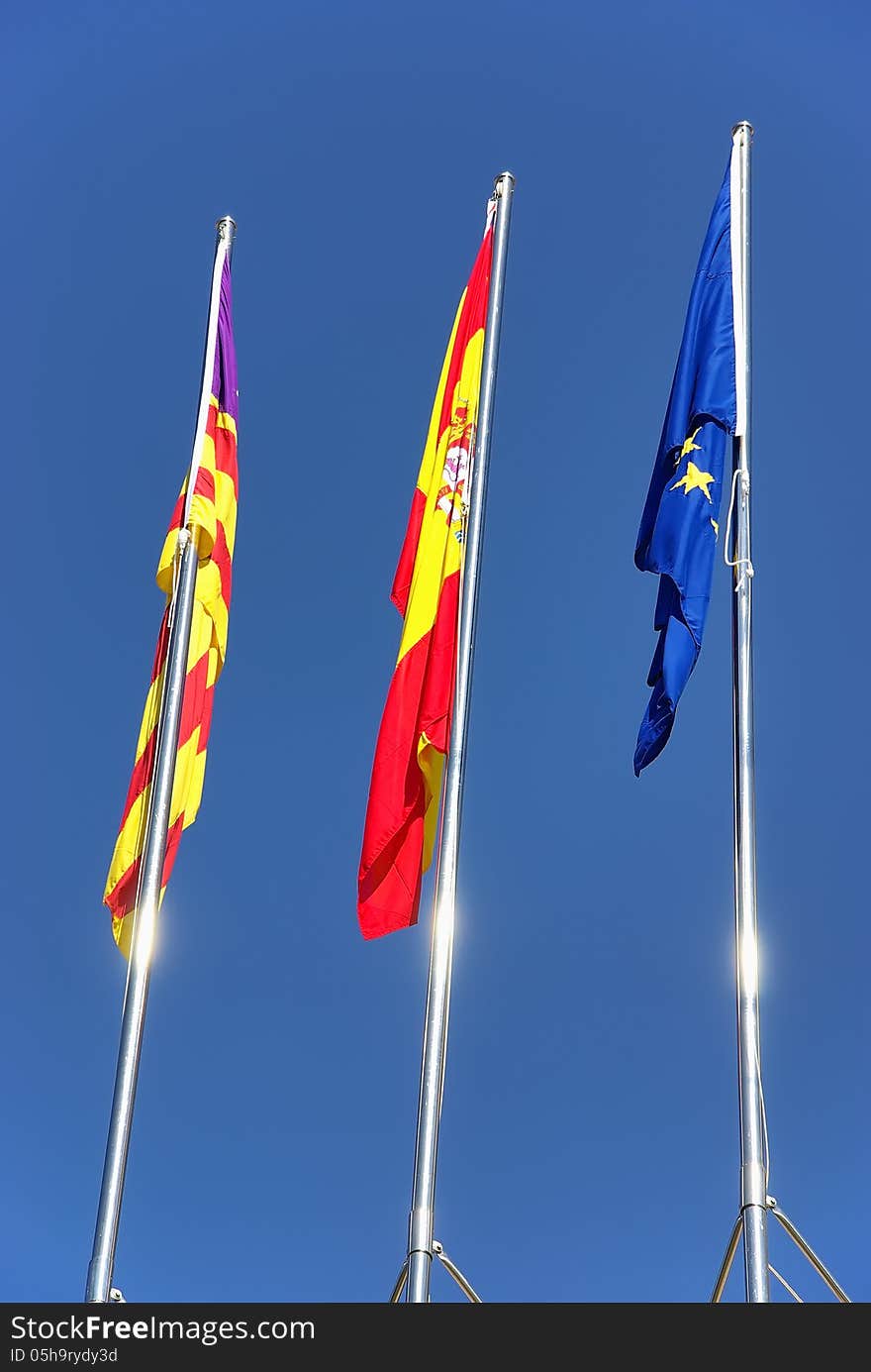 Protocolary flags