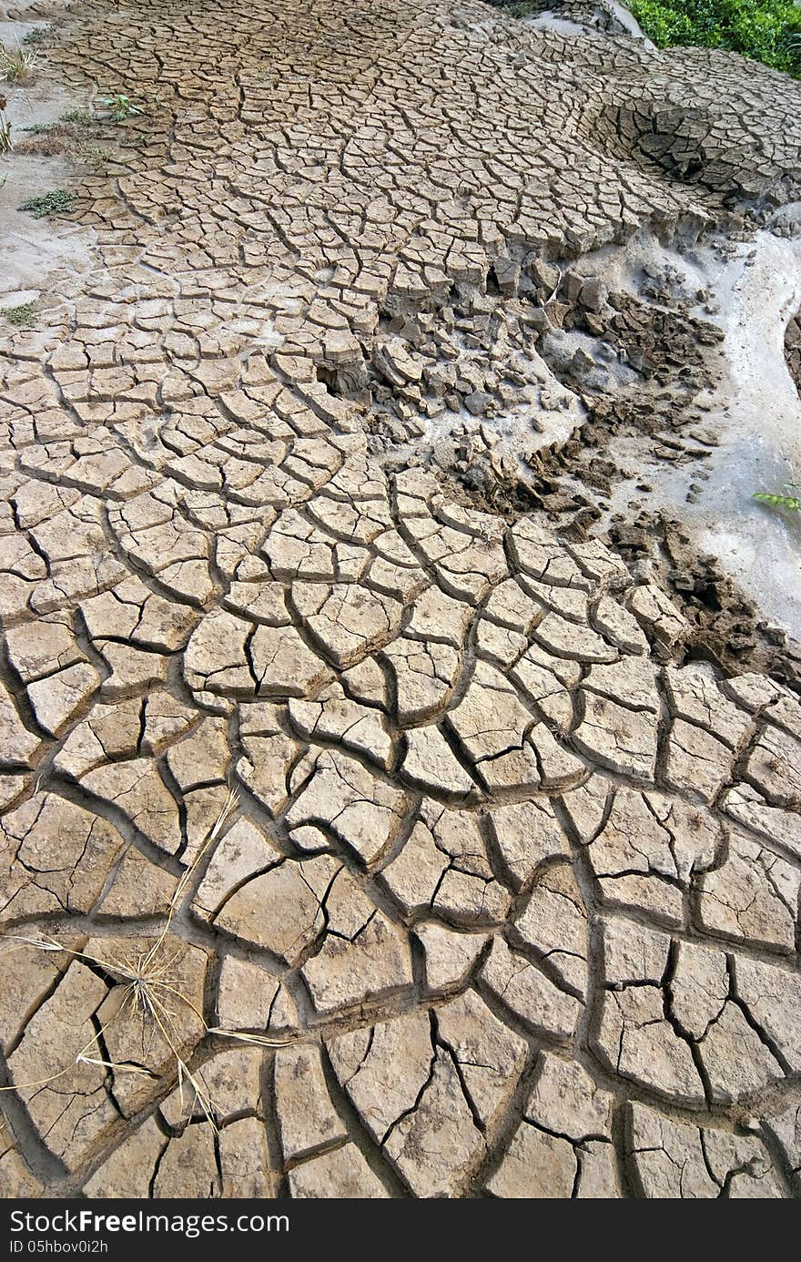 Dry And Barren Land