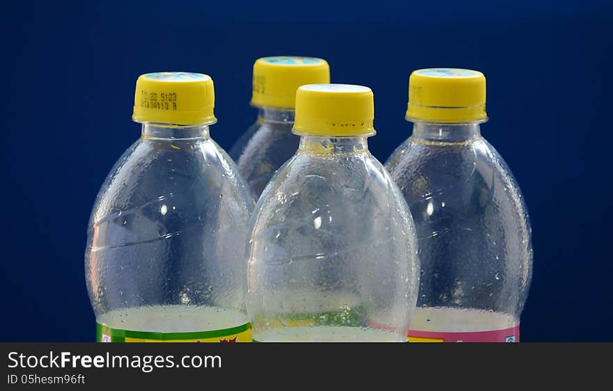 empty beverage bottles after drinking