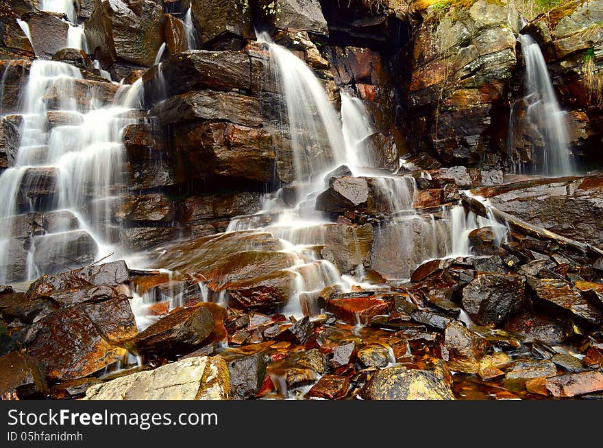 Waterfall Wide Angle