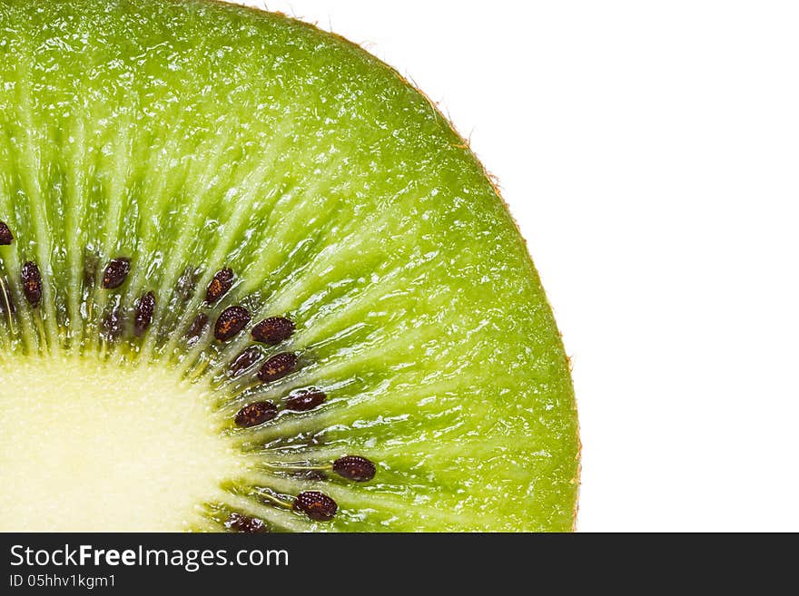 Kiwi fruit isolated