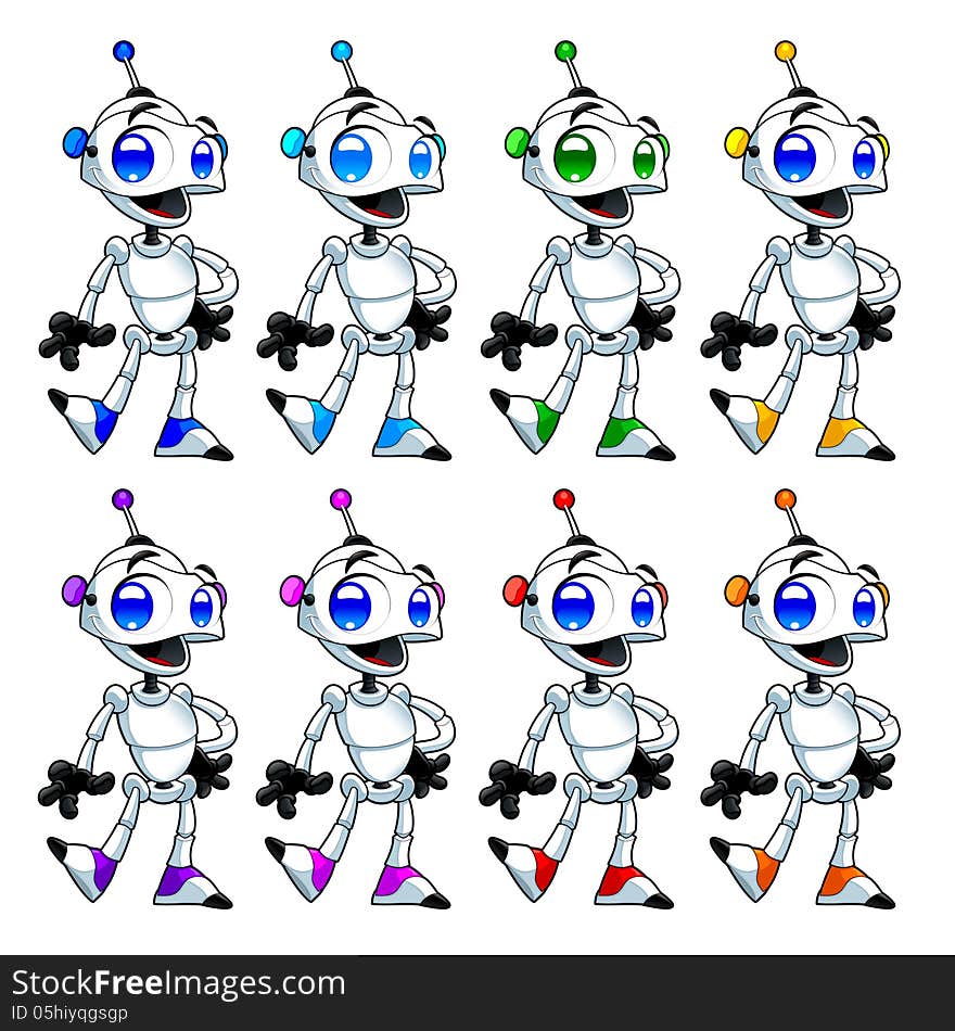 Funny Robots.