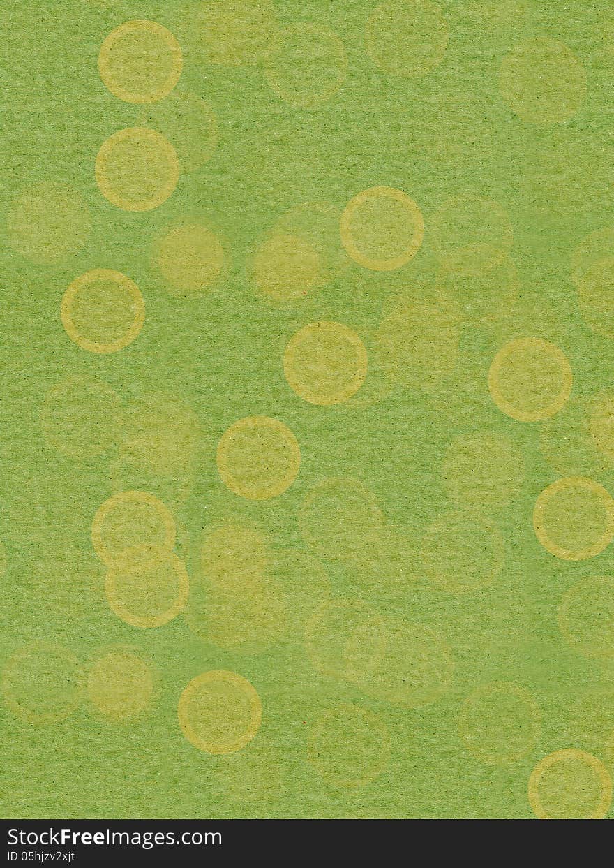 Green textured  paper