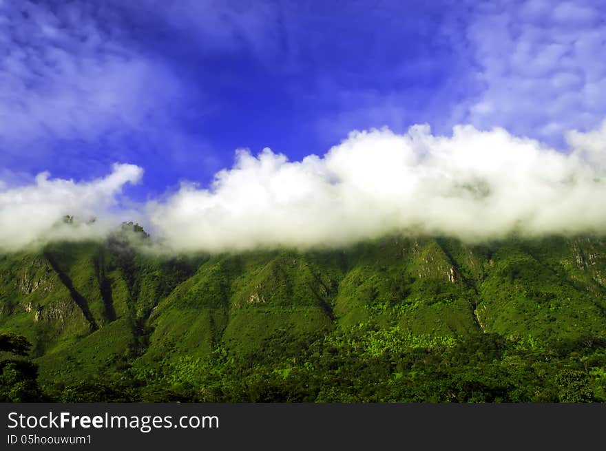 Caught Clouds, Samosir Island.