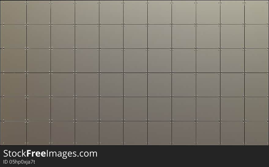 Abstract background made of matted metal blocks. Abstract background made of matted metal blocks