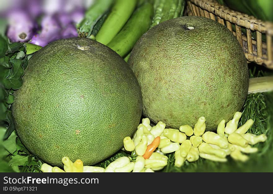 Pomelo at a farmer's productivity suite