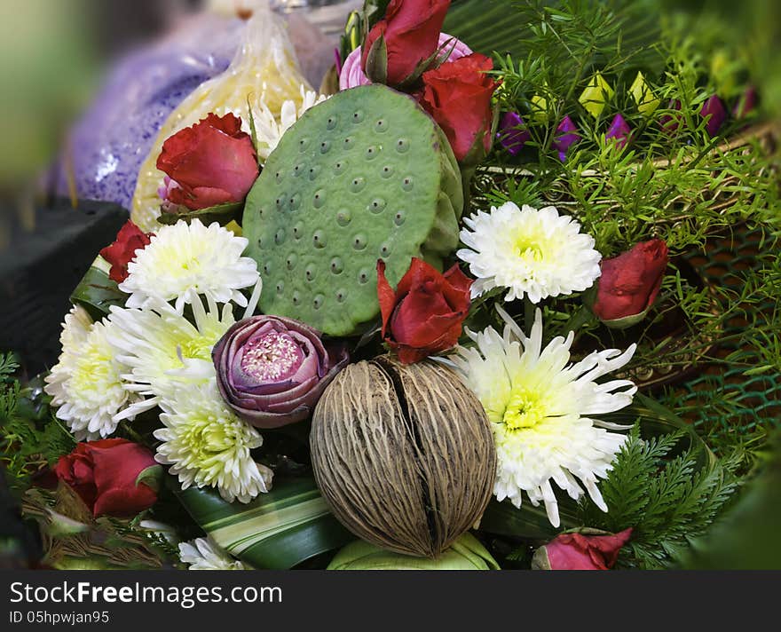 Bouquet of colorful flowers