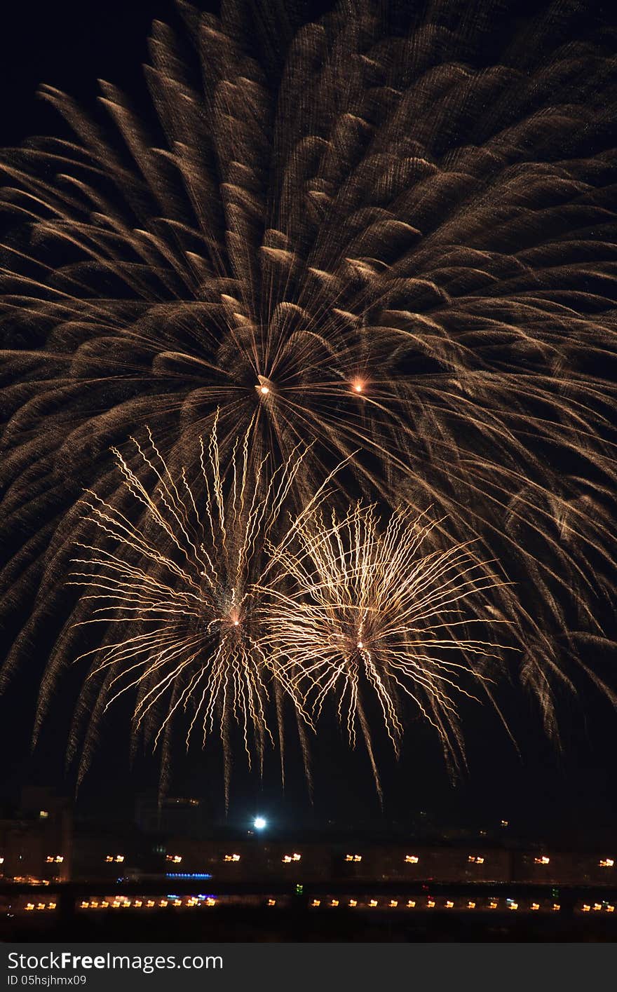 Beautiful fireworks