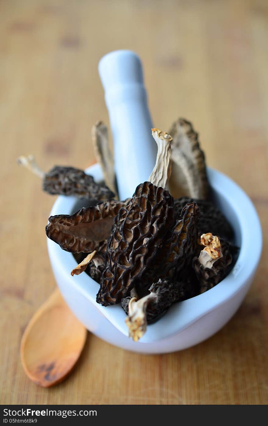 Dry Morels in cuisine