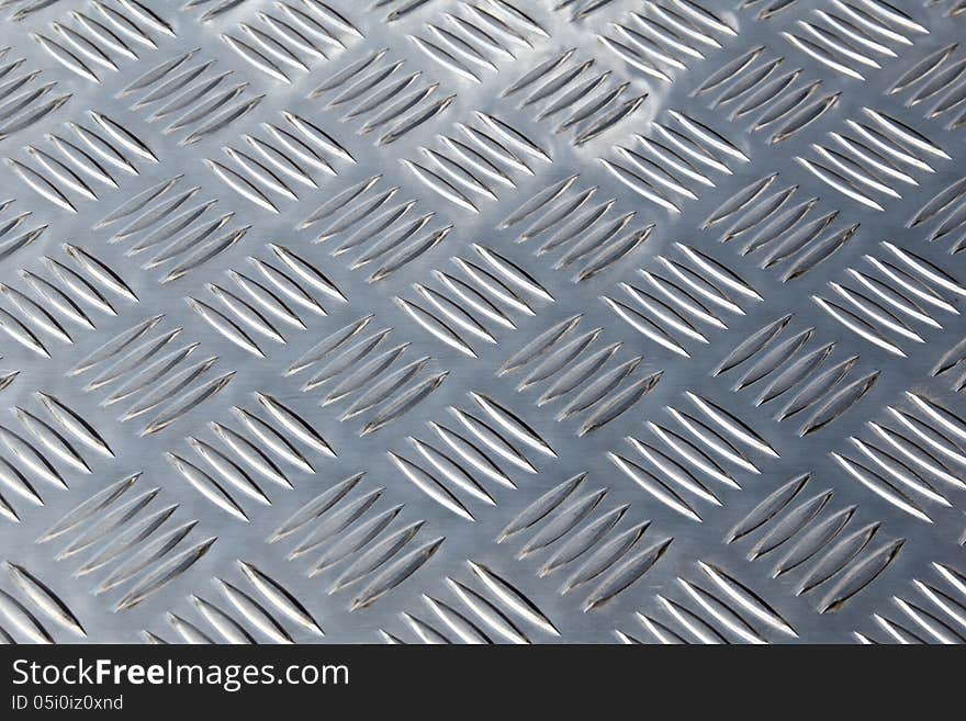 Metal surface texture with patterns