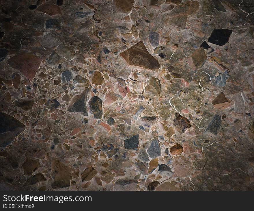 Background of stone wall texture