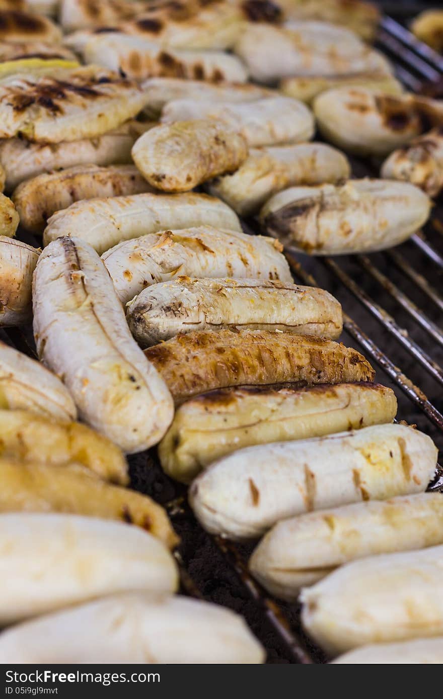 Grilled Bananas