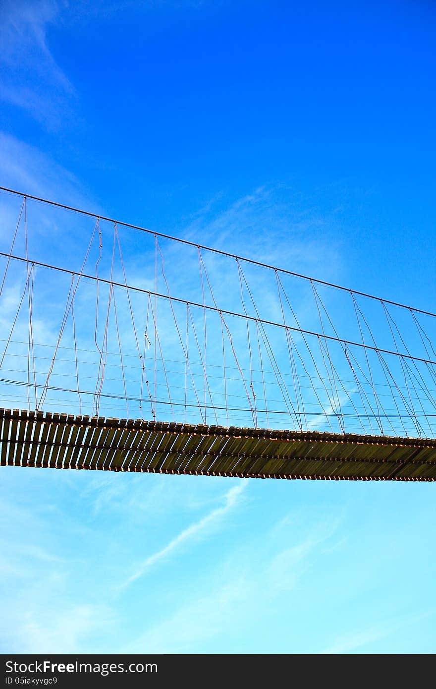 Rope bridge