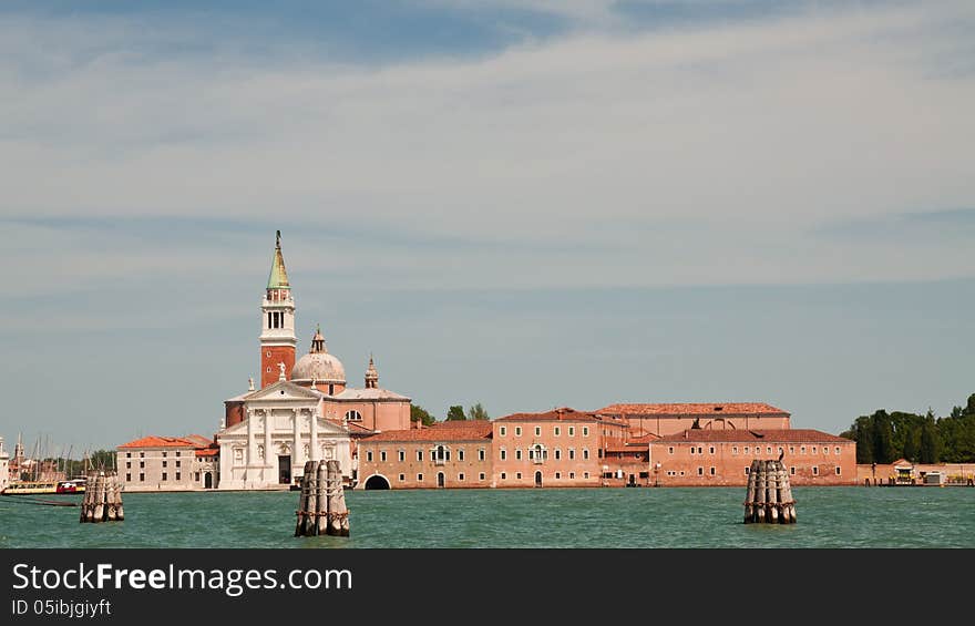 View on church in Venice