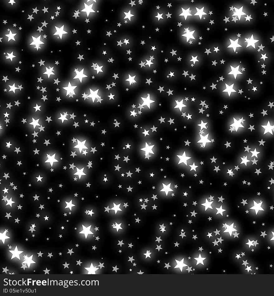 Glowing stars