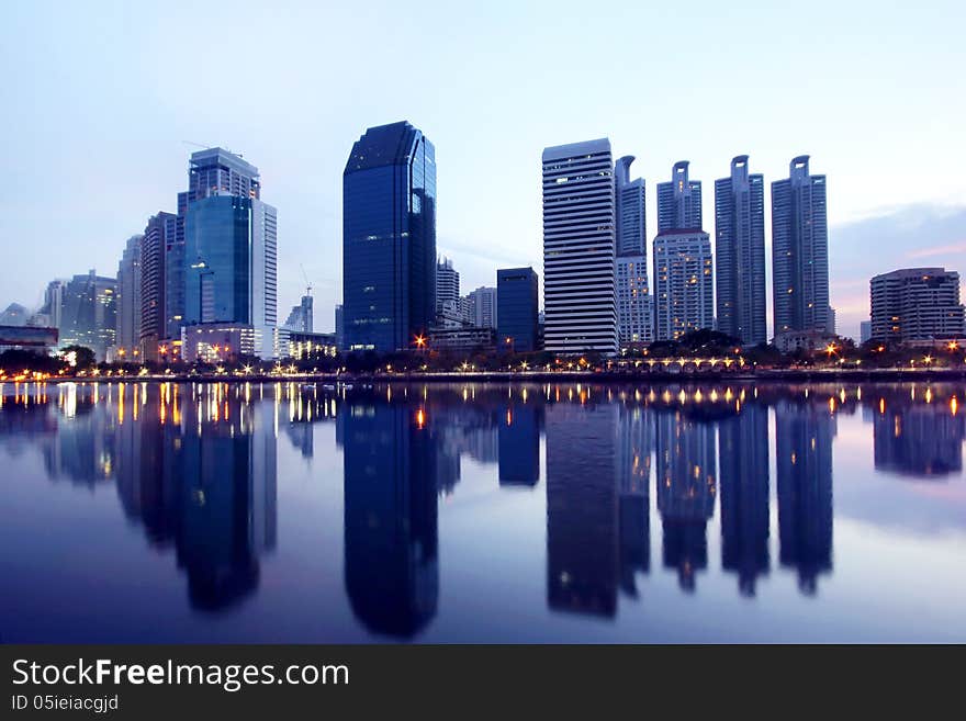 Bangkok cityscape