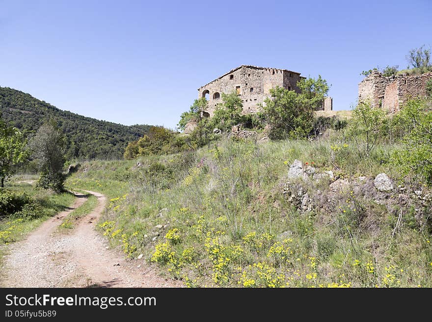 Traditional farm house in Catalonia