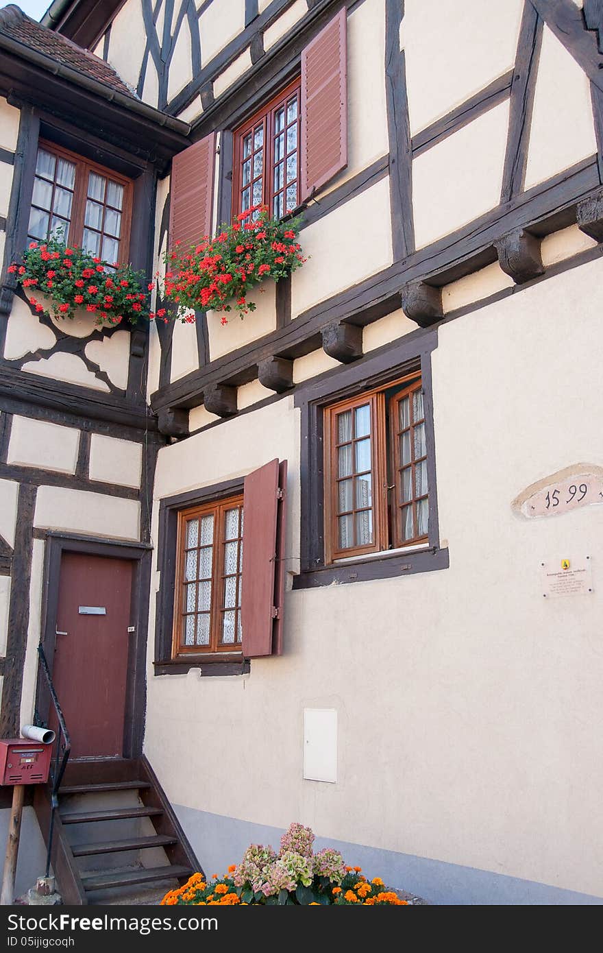 Dambach la Ville Alsace town