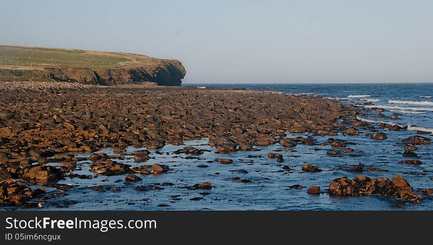 Freswick bay,Freswick,Caithness,Scotland,UK.