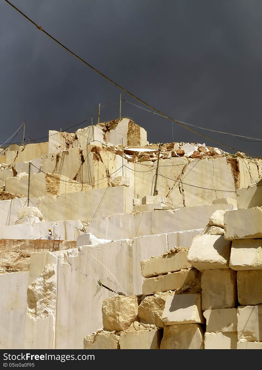 White Quarry Marble