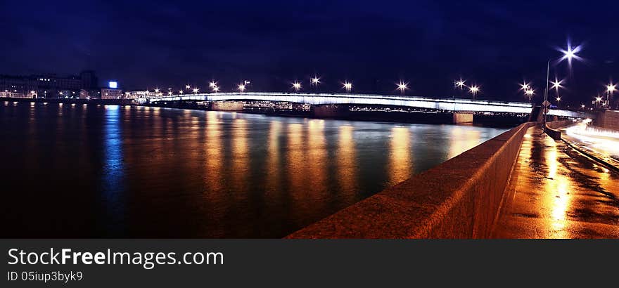 Bridge in Saint-Petersburg, Russia