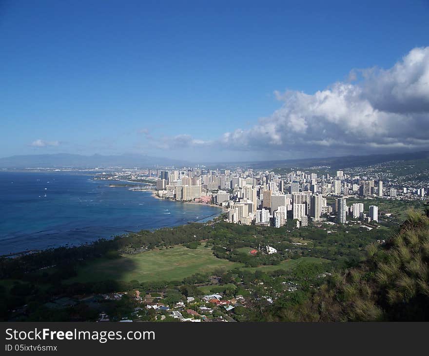 Honolulu view