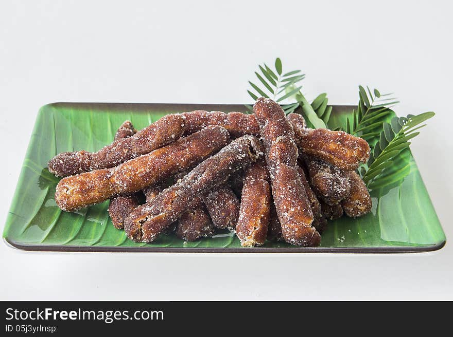 Asian sweet tamarind fruit is sweet. Asian sweet tamarind fruit is sweet.