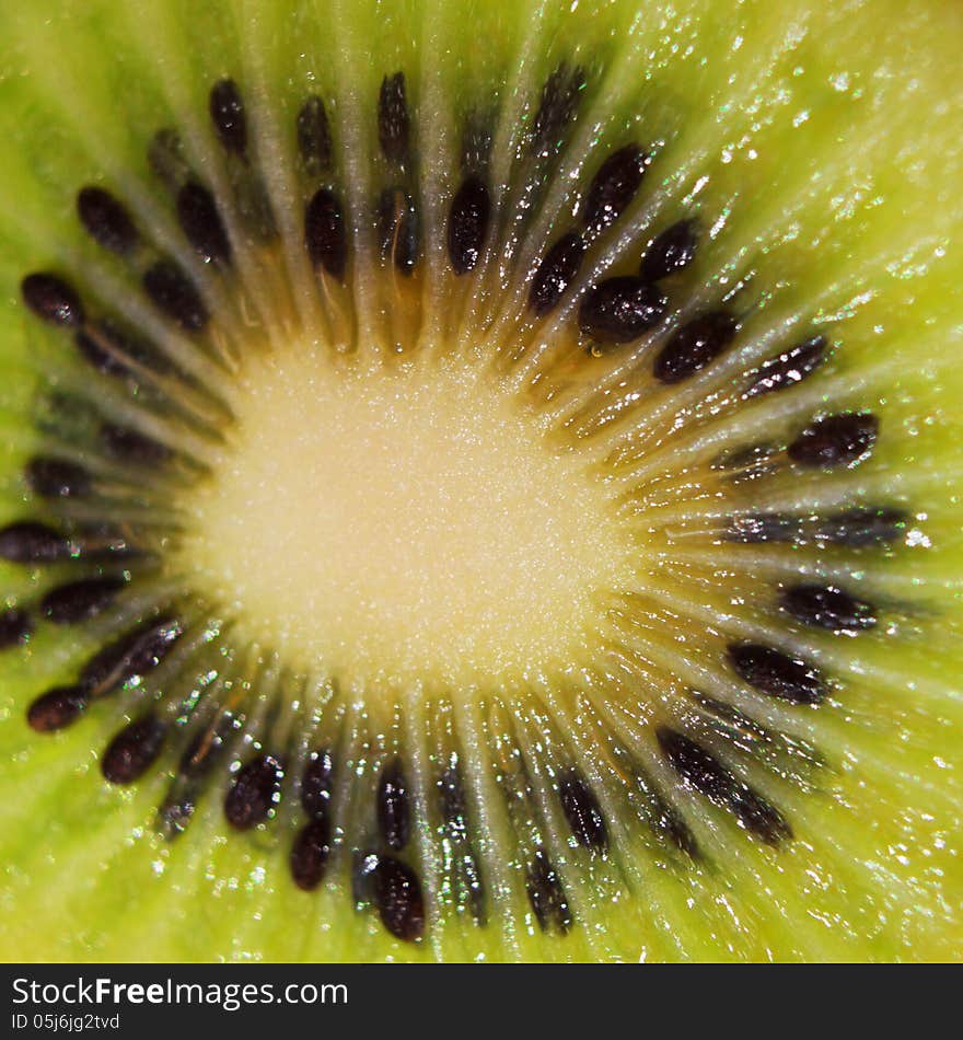 Kiwi as a symbol of healthy eating