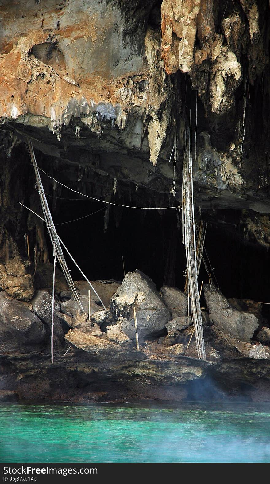 The Viking cave at Krabi Thailand. The Viking cave at Krabi Thailand