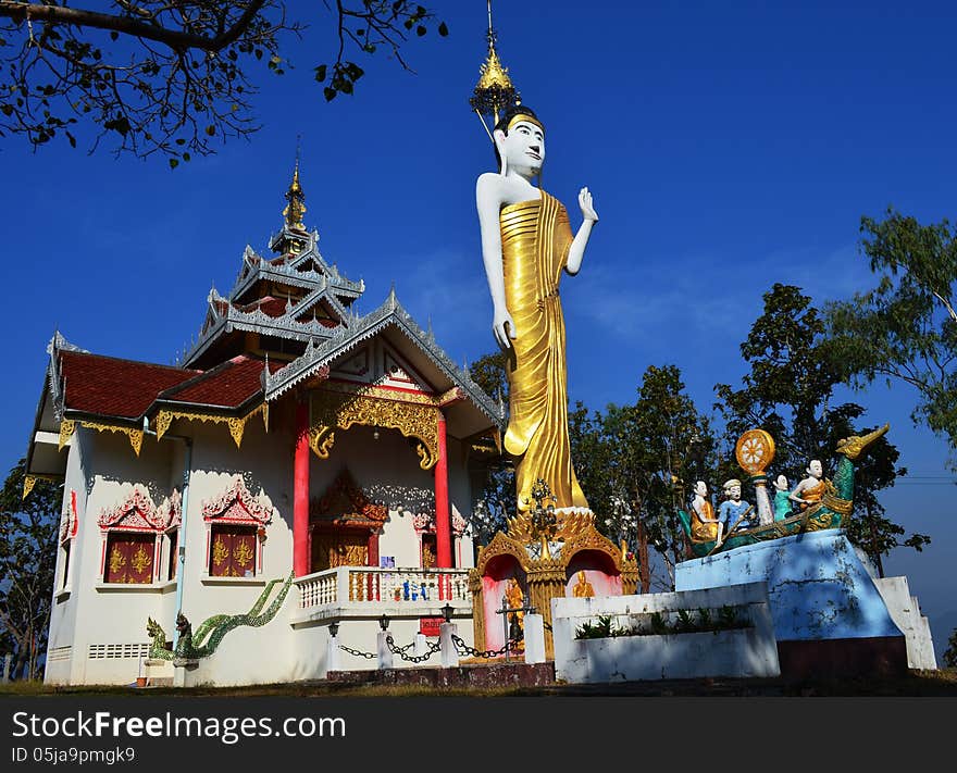 Buddhist Temple In Thailand