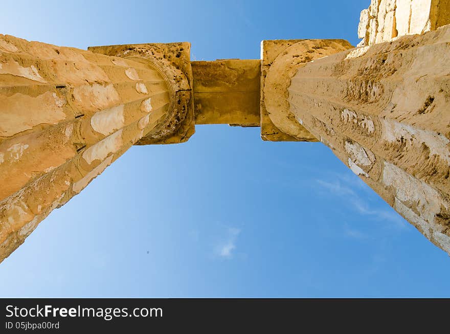 Remains of The Temple of Hera (Temple E) at Selinunte, Sicily, Italy. Remains of The Temple of Hera (Temple E) at Selinunte, Sicily, Italy