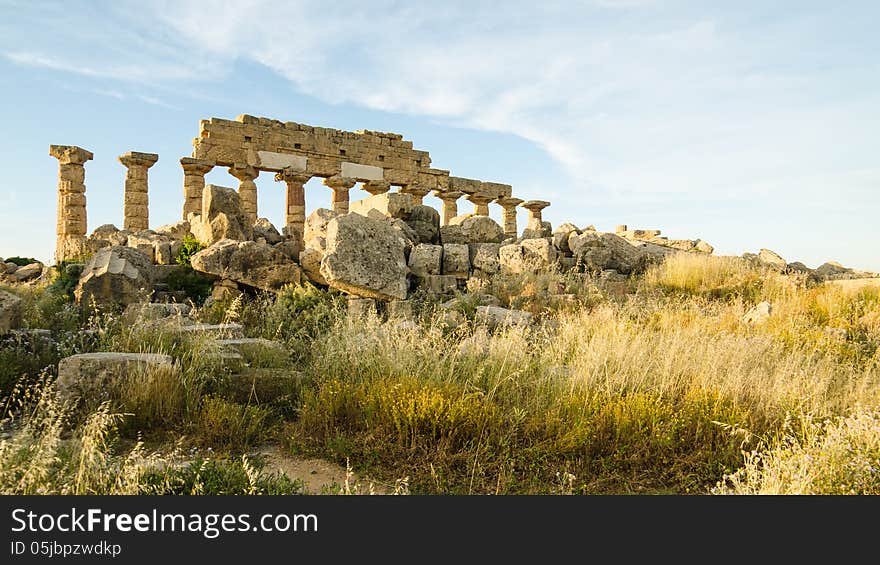 Acropolis Of Selinunte, Sicily