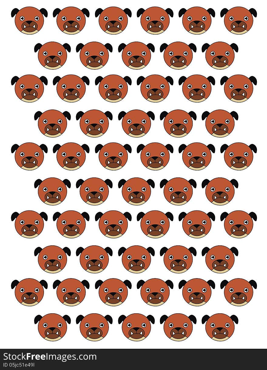 Dogs pattern