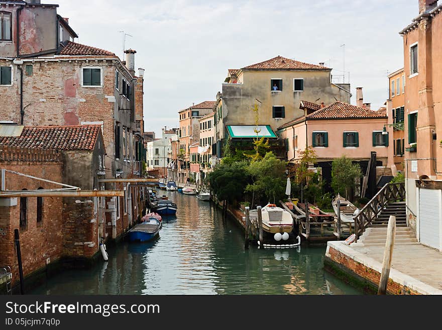 Views of the lagoon city of Venice. Views of the lagoon city of Venice