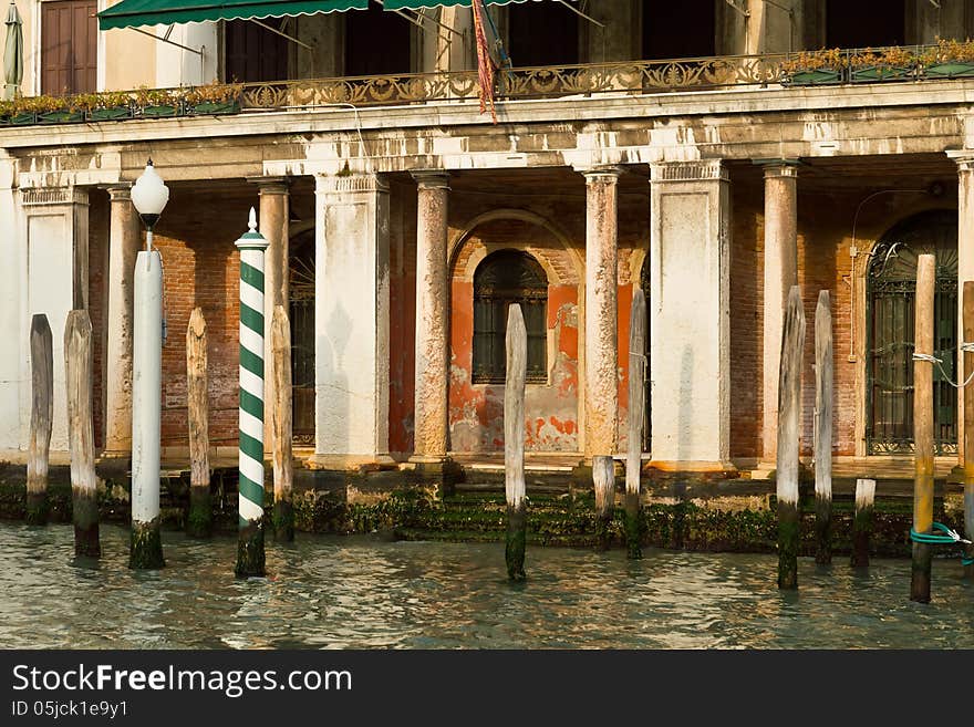 Views of the lagoon city of Venice. Views of the lagoon city of Venice