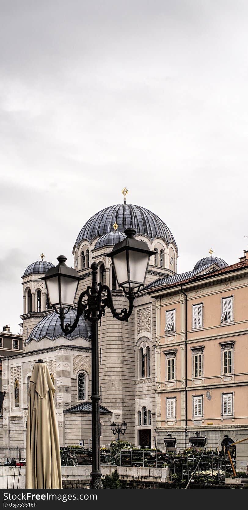 Trieste a very beautiful town in italy