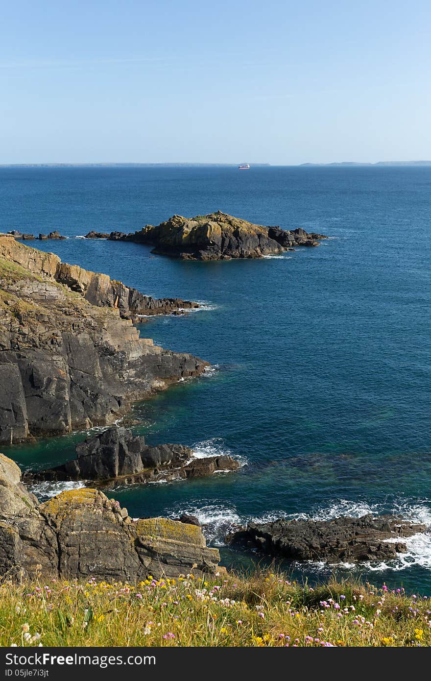 St Brides Bay Pembrokeshire West Wales UK Near St Davids