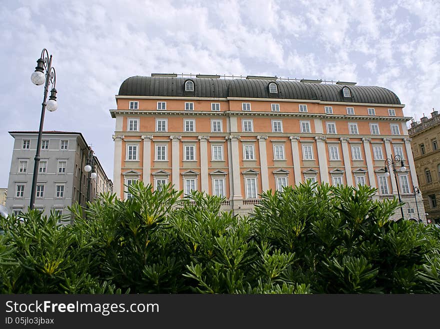 Trieste a very beautiful town in italy