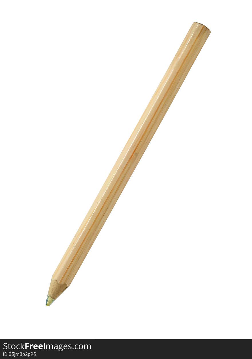 Pencil isolated on white background with clipping path