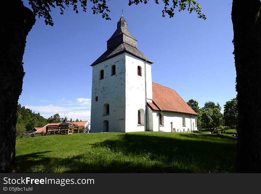 Old Church In Sweden