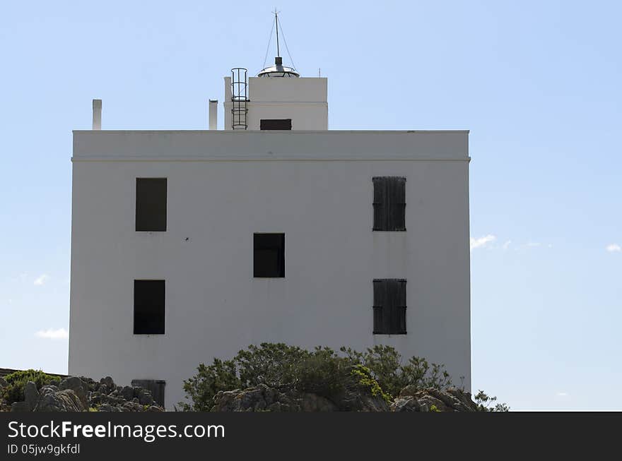 Lighthouse Of Capo Comino