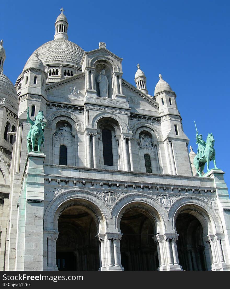 Sacre Ceure cathedral in Paris